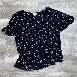 Candies floral crop top